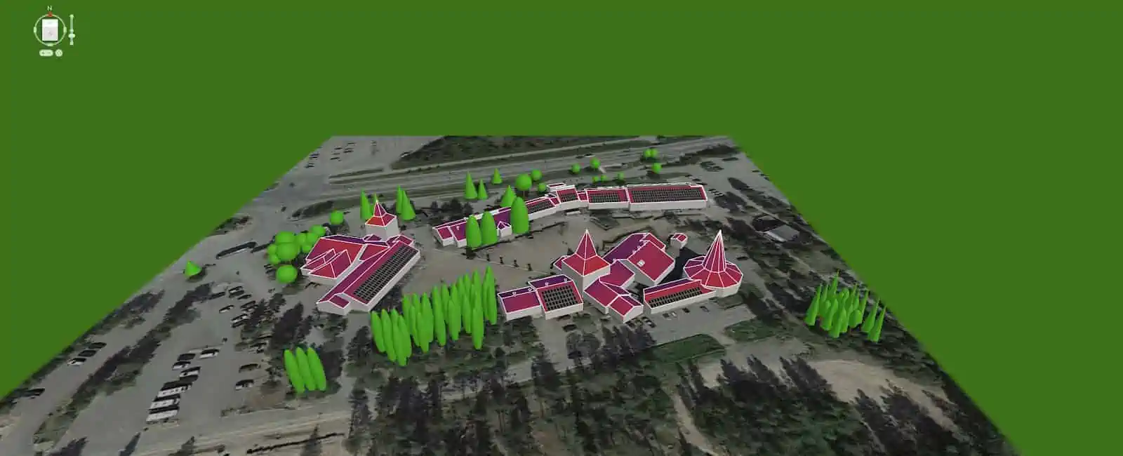 A solar design for Santa Claus Village in Rovaniemi, Finland 