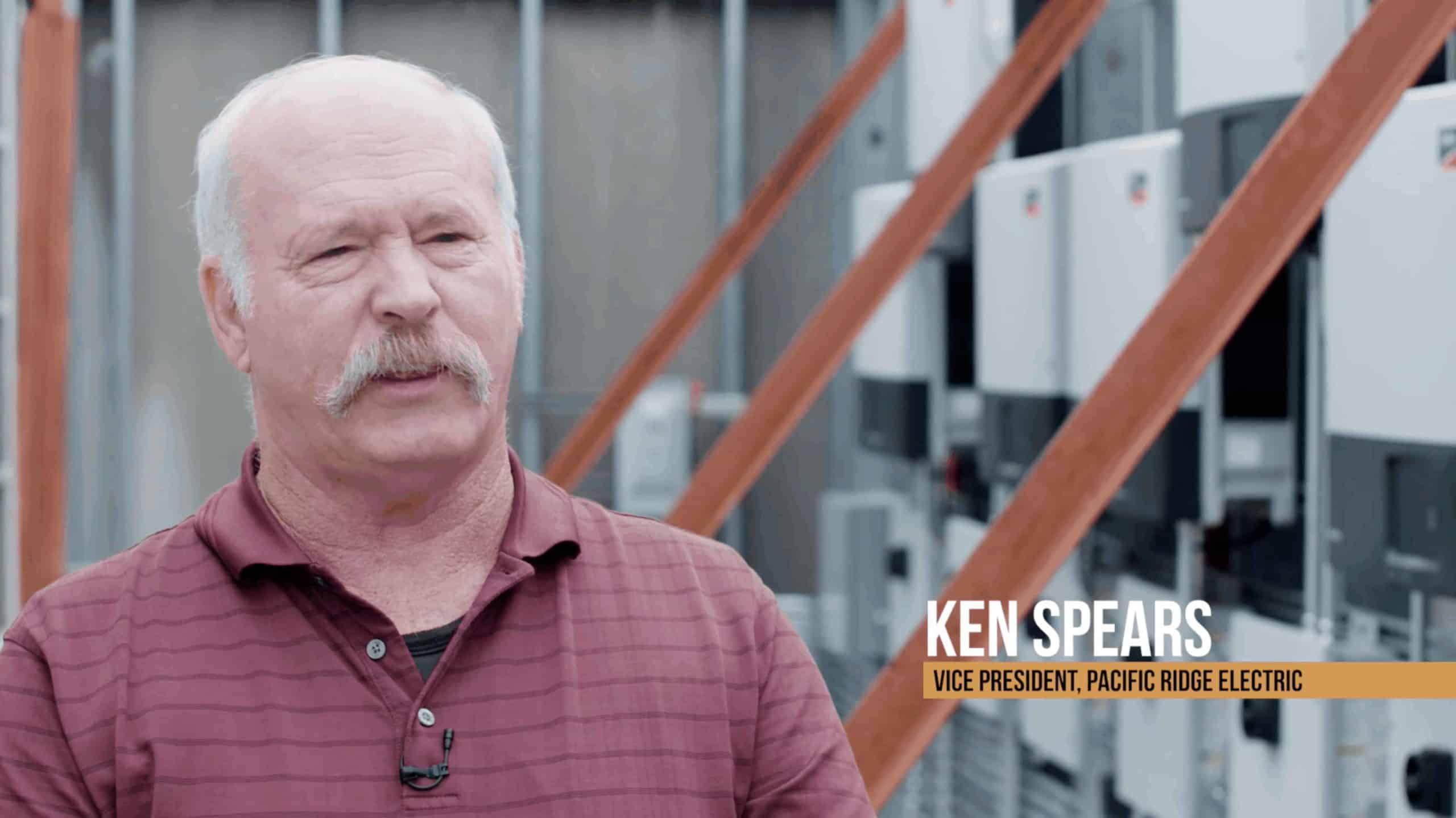 Ken Spears, a member of IBEW and co-owner of NECA member company Pacific Ridge Electric