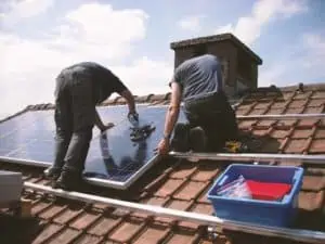 Mounting solar panels